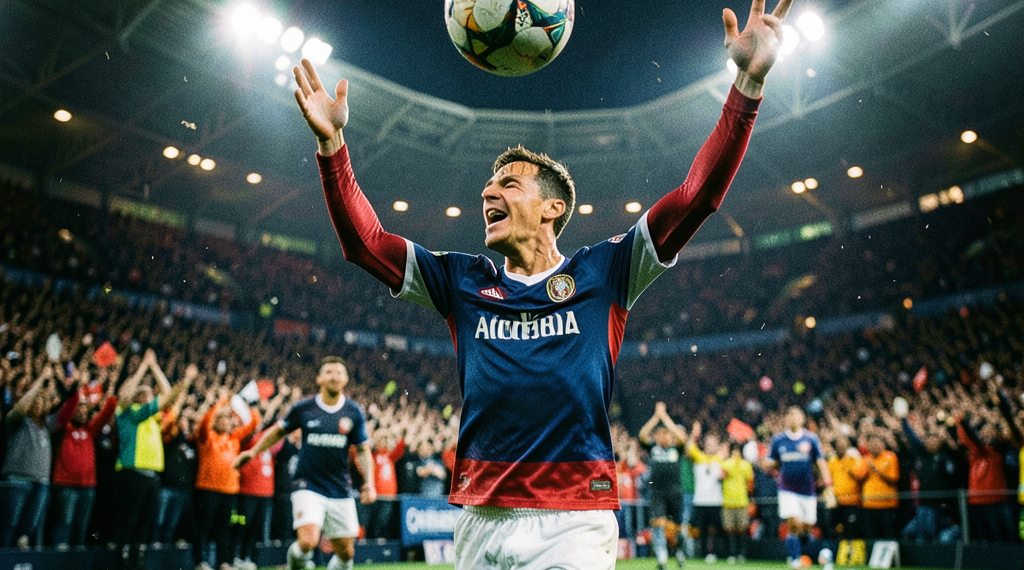 Lionel Messi celebrando un gol durante el Mundial 2026.
