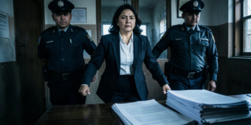 Exdirectora jurídica de YPFB aprehendida por caso de gasolina de mala calidad en Bolivia.