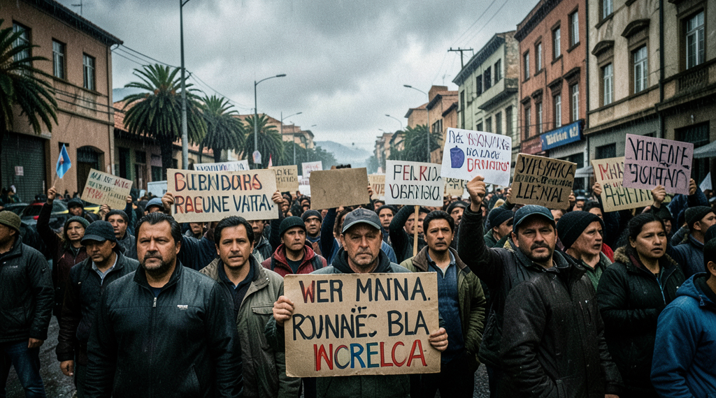 Protestas sociales en Bolivia: bloqueos y crisis sanitaria en Santa Cruz.