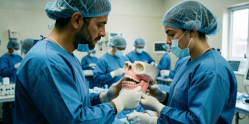 Médicos del Hospital de Montero realizan exitosa cirugía reconstructiva 3D a paciente con tumor facial.