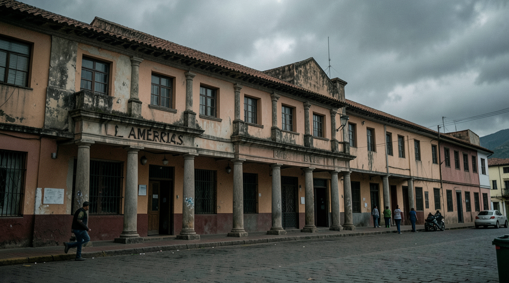 Fachada del Hotel Las Américas en Santa Cruz, símbolo del caso judicial que busca justicia tras 15 años.