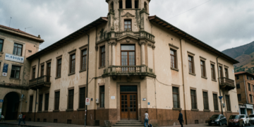 Oficinas del Ministerio de Educación en La Paz, Bolivia, donde se gestionará la nueva Dirección General de Deportes.